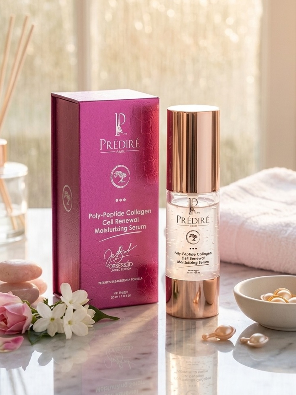 Predire Poly-Peptide Collagen Cell Renewal Moisturizing Serum - Retail $800